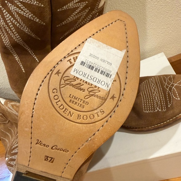 Golden Goose Wish Star tall western Boots Limited Series Size 37 - Picture 4 of 8